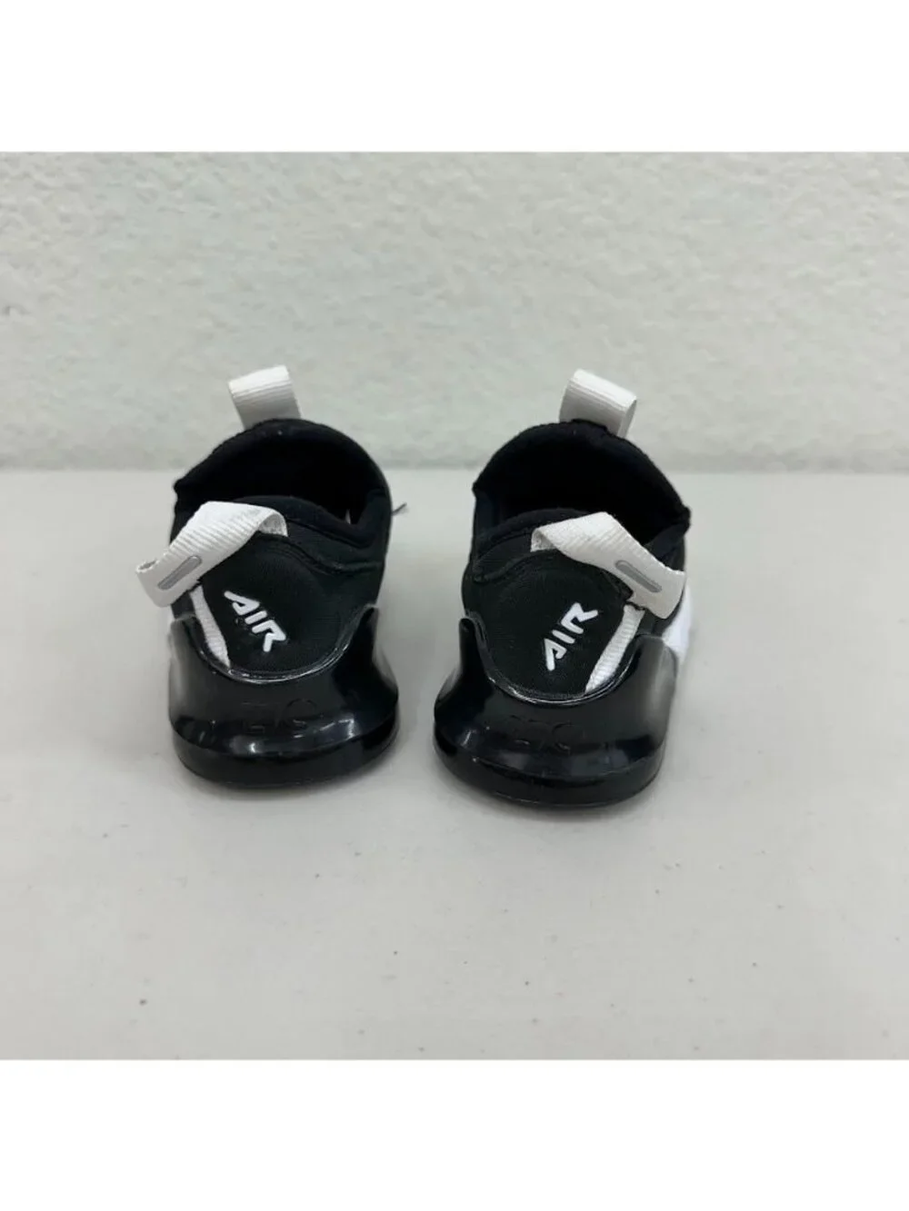 Nike Air Max 270 Extreme CI1109-001 Black and White Toddler Sneakers Shoes Sz 5C